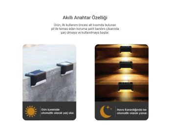 Güneş Enerjili Solar Bahçe Aydınlatması