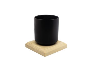 Minimalist - Ahşap Bardak Altlığı - 2'li Kare